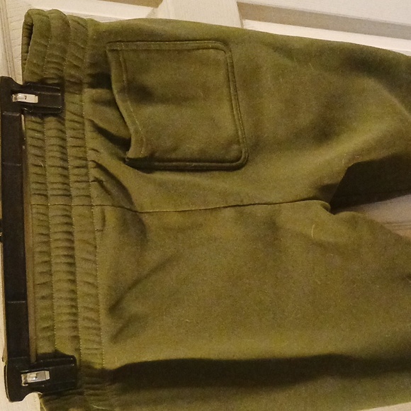 Crooks and Castles army green joggers - Picture 4 of 4